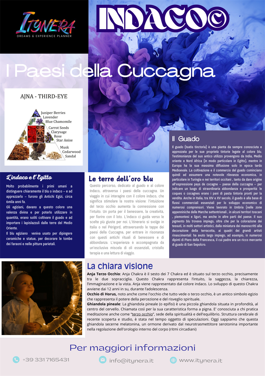 Le terre dell'oro blu